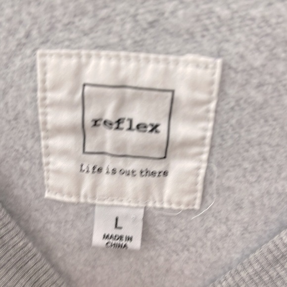 ❤️ REFLEX Crop Top Sweatshirt Size L - Picture 4 of 4
